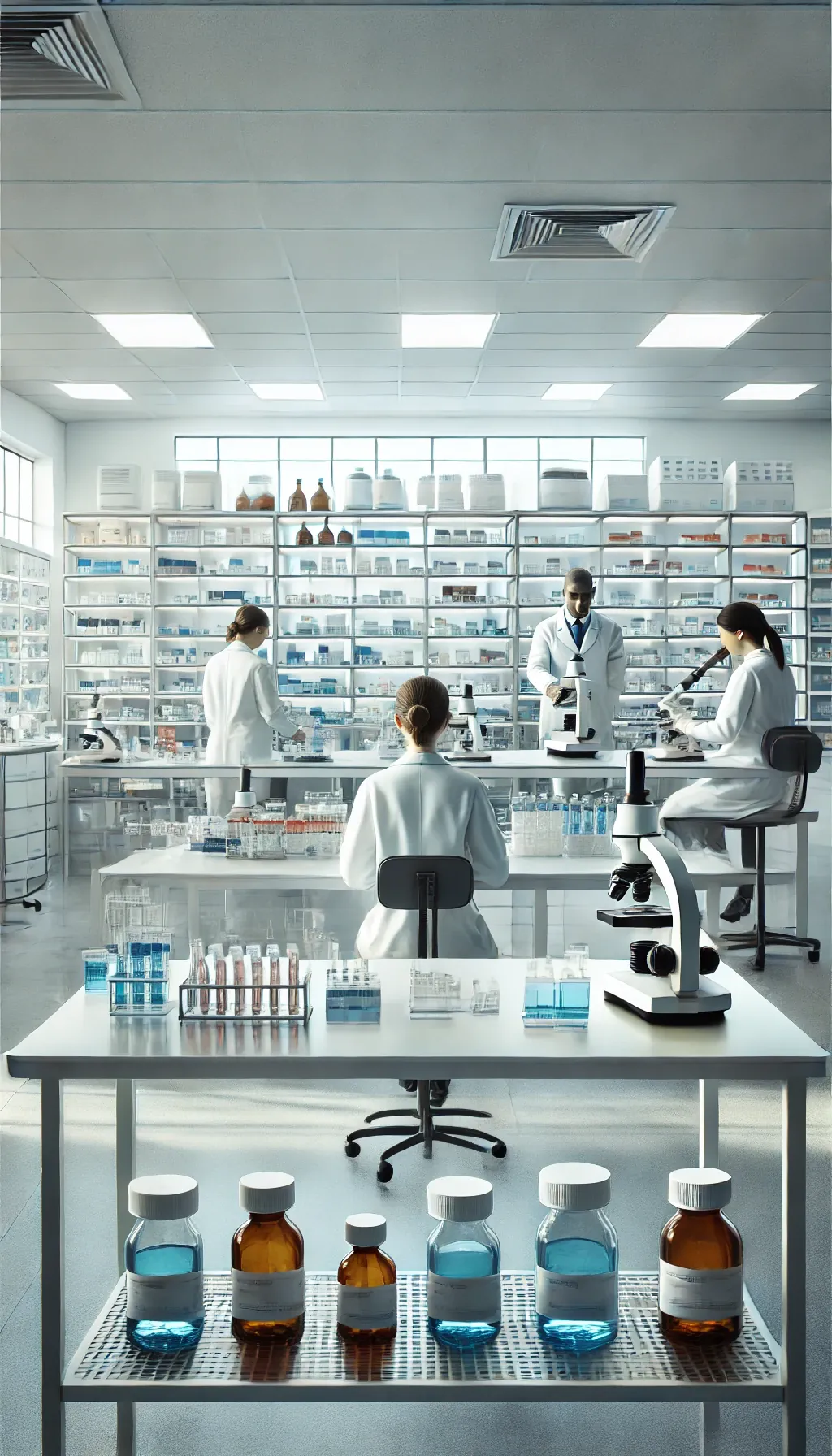 Vasuchem laboratory team